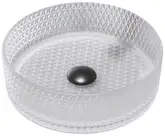 Умывальник (раковина) MEXEN AURA TRANSPARENT MATT накладной (MEX-24013930)