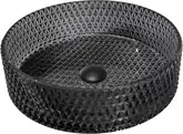 Умывальник (раковина) MEXEN AURA BLACK накладной (MEX-24013970)
