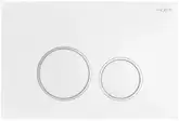 Кнопка смыва для инсталляции MEXEN FENIX 05 WHITE (MEX-600500)