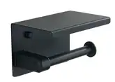 Держатель для туалетной бумаги MEXEN BLACK с полкой (MEX-701197-70)