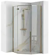 Душевая кабина REA DIAMOND GOLD 100*100 (REA-K6616)