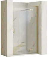 Душевая дверь REA HUGO BRUSHED GOLD 100 (REA-K8413)