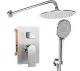 Душевая система REA VERSO NIKIEL BRUSHED + BOX скрытого монтажа (REA-P4800)