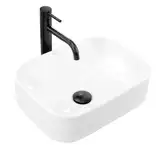 Rea Demi Mini White Умивальник накладний, білий (REA-U5064)