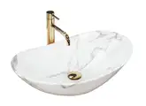 Умывальник (раковина) REA ROYAL MARMO SHINY накладной мрамор (REA-U8009)