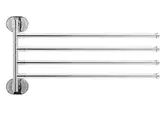 Вешалка для полотенец YOKA KIKA CHROME хром (CH.KIKA-45-CHR)
