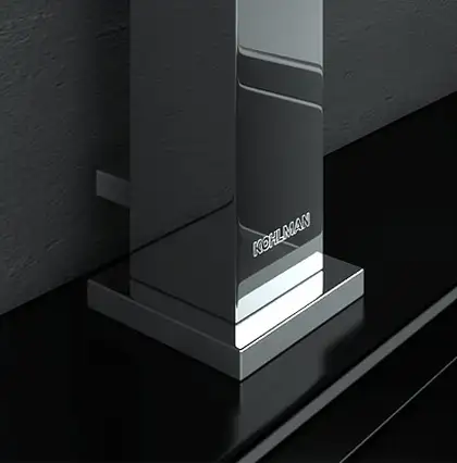 Смеситель для раковины (умывальника) KOHLMAN NEXEN CHROME низкий (QB100U)