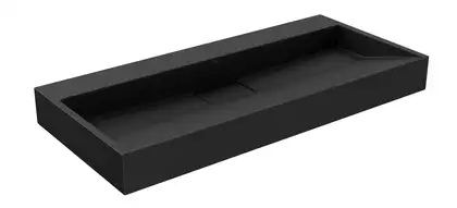 Умывальник (раковина) MEXEN AVA 100 BLACK MATT B/O накладной подвесной (MEX-23011070) Умывальник (раковина) MEXEN AVA 100 BLACK MATT B/O накладной подвесной (MEX-23011070)