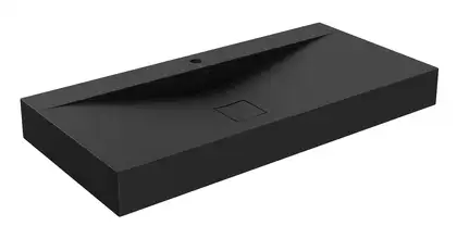 Умывальник (раковина) MEXEN POLI 80 BLACK MATT накладной подвесной (MEX-23028071) Умывальник (раковина) MEXEN POLI 80 BLACK MATT накладной подвесной (MEX-23028071)