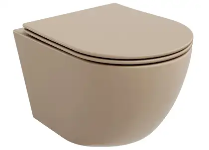 Подвесной унитаз MEXEN LENA CAPPUCCINO MATT (MEX-30224064) Подвесной унитаз MEXEN LENA CAPPUCCINO MATT (MEX-30224064)
