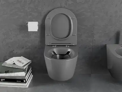 Подвесной унитаз MEXEN LENA DARK GREY MATT (MEX-30224071)