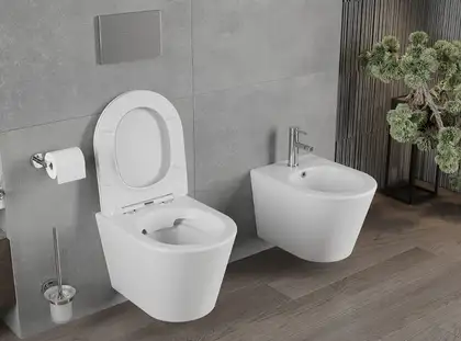 Подвесной унитаз MEXEN RICO WHITE MATT (MEX-30724001)