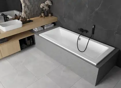 Ванна встраиваемая MEXEN CUBE WHITE 170x75 акриловая (MEX-55051707500) Ванна встраиваемая MEXEN CUBE WHITE 170x75 акриловая (MEX-55051707500)
