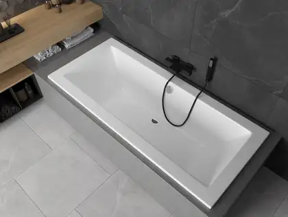 Ванна встраиваемая MEXEN CUBE WHITE 170x75 акриловая (MEX-55051707500) Ванна встраиваемая MEXEN CUBE WHITE 170x75 акриловая (MEX-55051707500)