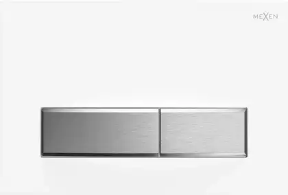 Кнопка смыва для инсталляции MEXEN FENIX 09 WHITE/CHROME MATT (MEX-600929)