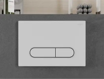 Кнопка смыва для инсталляции MEXEN FENIX 11 WHITE (MEX-601100)