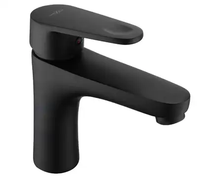 Смеситель для раковины MEXEN KAMA BLACK низкий (MEX-72500-70) Смеситель для раковины MEXEN KAMA BLACK низкий (MEX-72500-70)