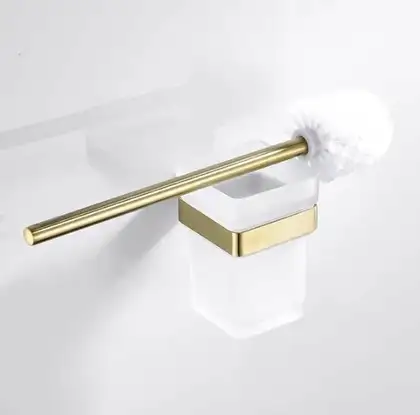 Ёршик для унитаза REA ERLO 05 GOLD золотой (REA-80014)