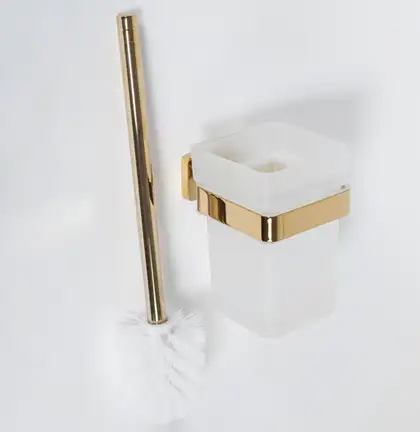 Ёршик для унитаза REA ERLO 05 GOLD золотой (REA-80014)