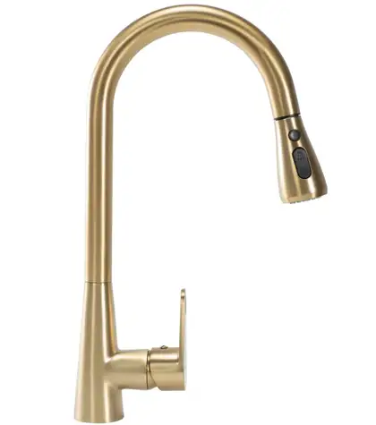 Смеситель для кухни REA MILD BRUSHED GOLD (REA-B4803) Смеситель для кухни REA MILD BRUSHED GOLD (REA-B4803)