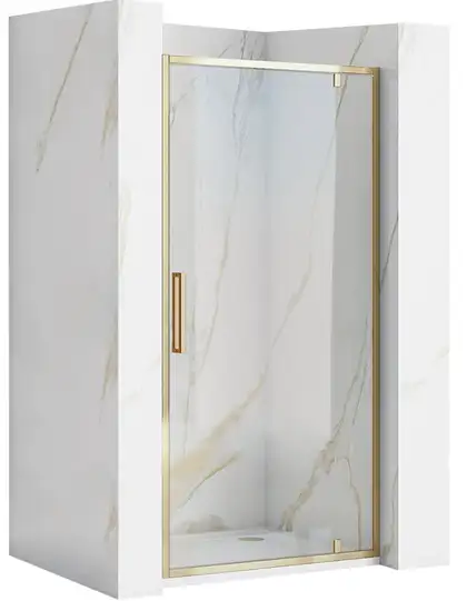 Душевая дверь REA RAPID SWING GOLD 90 (REA-K5618)