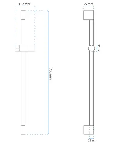 Душевая стойка REA 01 GOLD (REA-P5981)