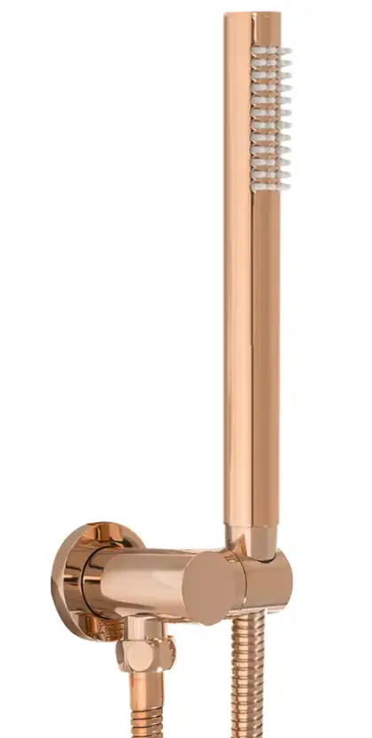 Душевая система с термостатом REA MILER ROSE GOLD + BOX скрытого монтажа (REA-P6613)