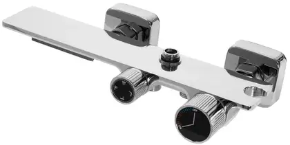 Rea Helix Душевой гарнитур с изливом, хром (REA-P6620)