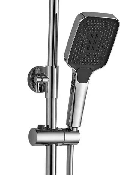 Rea Helix Душевой гарнитур с изливом, хром (REA-P6620)
