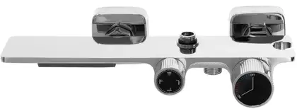 Rea Helix Душевой гарнитур с изливом, хром (REA-P6620)