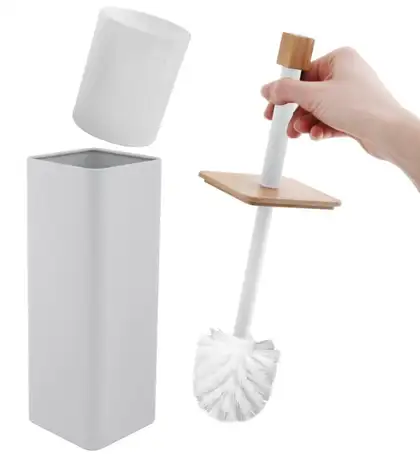 Ёршик для унитаза YOKA AMBA WHITE BAMBOO (PD.AMBA-WHT) Ёршик для унитаза YOKA AMBA WHITE BAMBOO (PD.AMBA-WHT)
