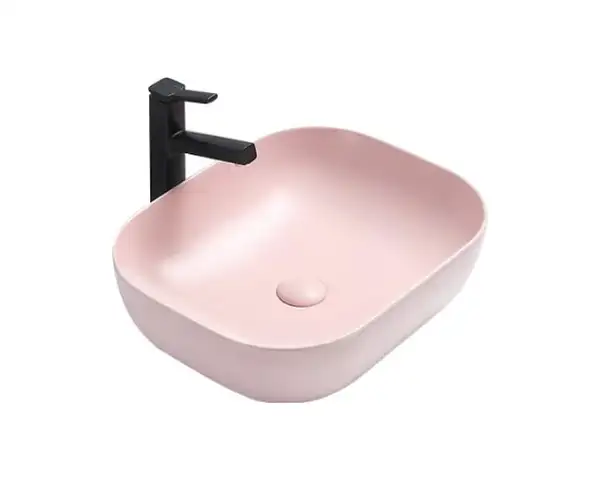 Умывальник (раковина) MEXEN ROSA PINK MATT накладной (MEX-21095044)