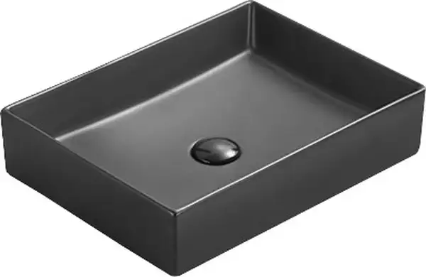 Умывальник (раковина) MEXEN GOYA 50 BLACK MAT накладной (MEX-22185085)