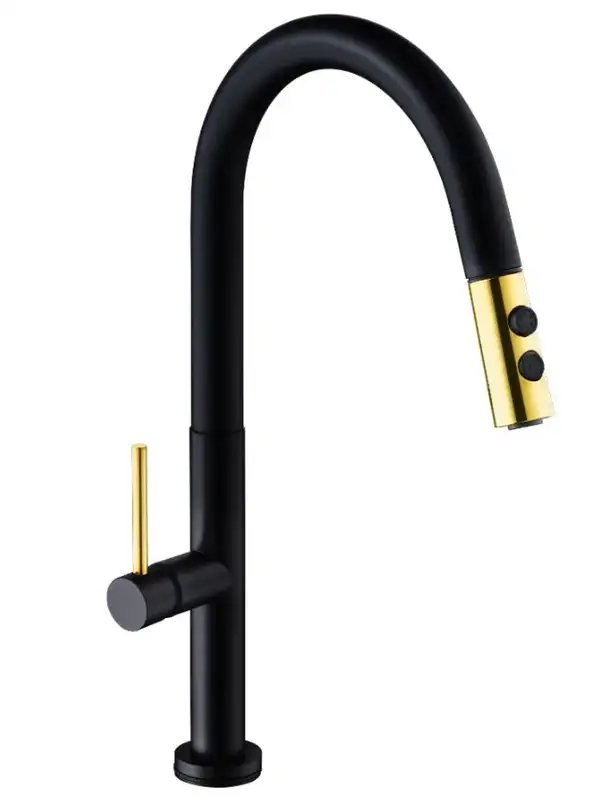 Смеситель для кухни MEXEN AVA BLACK GOLD (MEX-672800-75)