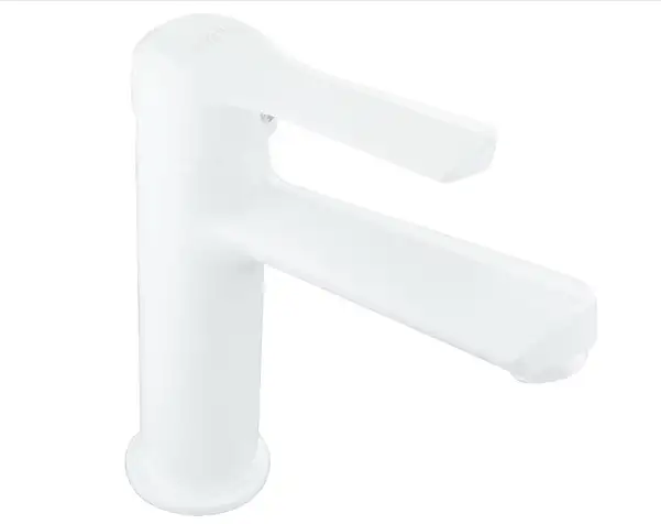Смеситель для раковины MEXEN SABRE WHITE низкий (MEX-72100-20) Смеситель для раковины MEXEN SABRE WHITE низкий (MEX-72100-20)
