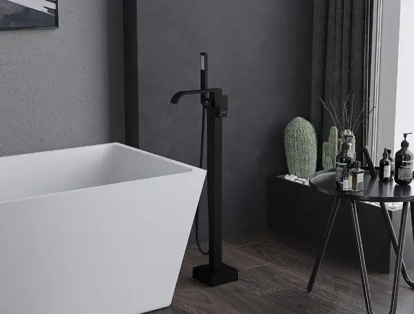 Смеситель для ванны MEXEN LAVA BLACK напольный (MEX-752433-70) Смеситель для ванны MEXEN LAVA BLACK напольный (MEX-752433-70)