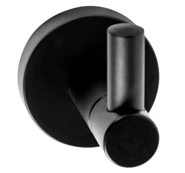 Гачок вішалка для рушника REA MIST 03 BLACK чорний (REA-80022)