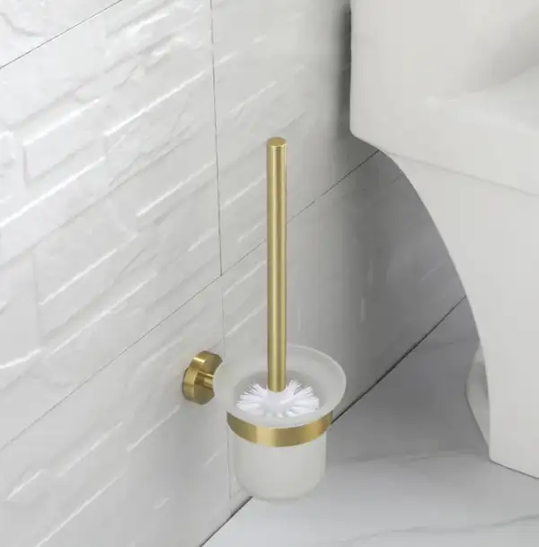 Ёршик для унитаза REA MIST 06 GOLD золотой (REA-80032)