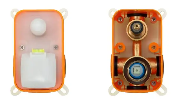 Смеситель для ванны и душа REA LUNGO WHITE MATT + BOX скрытого монтажа (REA-B6440)
