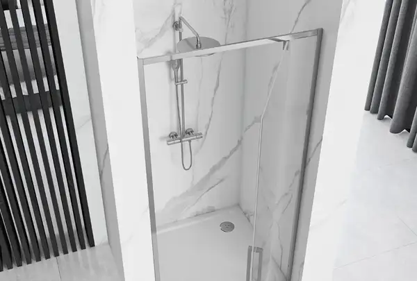 Дешевая дверь REA RAPID SWING CHROME 90 (REA-K5606)