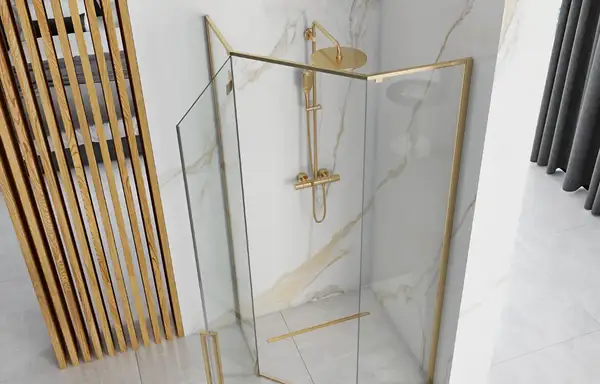 Душевая кабина REA DIAMOND GOLD 100*100 (REA-K6616)