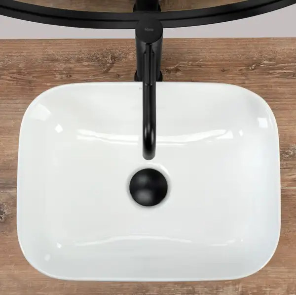 Rea Demi Mini White Умивальник накладний, білий (REA-U5064) Rea Demi Mini White Умивальник накладний, білий (REA-U5064)