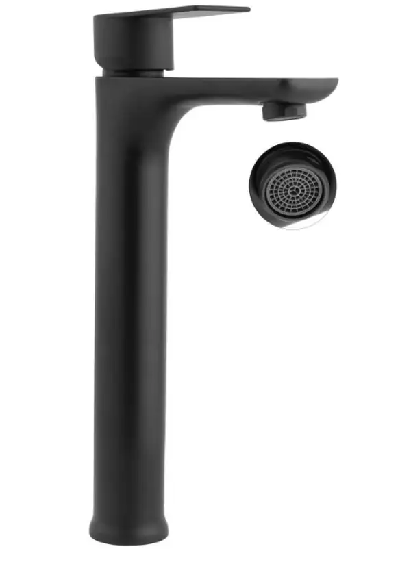 Змішувач для раковини (умивальника) Yoka HUMA 36 BLACK (BU.HUMA-36-BLK)