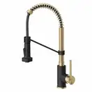 Kraus KPF-1610 Смеситель кухонный, матовый черный (KPF-1610SFACBMB)