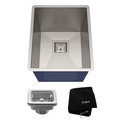 Kraus Pax™ Кухонная мойка, нержавеющая сталь (KHU15) Kraus Pax™ Кухонная мойка, нержавеющая сталь (KHU15)