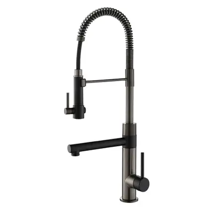 Kraus Artec Pro Смеситель кухонный, матовый черный (KPF-1603MBSB) Kraus Artec Pro Смеситель кухонный, матовый черный (KPF-1603MBSB)