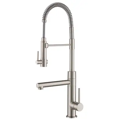 Kraus KPF-1603 Смеситель кухонный, нержавеющая сталь (KPF-1603SFS) Kraus KPF-1603 Смеситель кухонный, нержавеющая сталь (KPF-1603SFS)