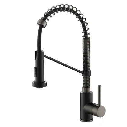 Kraus KPF-1610 Смеситель кухонный, матовый черный (KPF-1610MBSB) Kraus KPF-1610 Смеситель кухонный, матовый черный (KPF-1610MBSB)