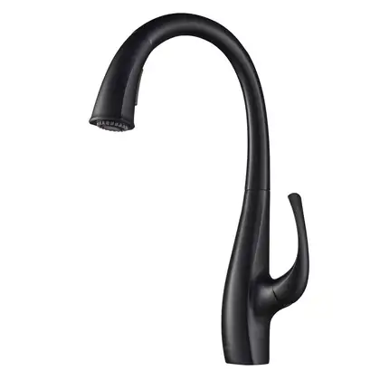 Kraus Ansel Смеситель кухонный, черный (KPF-1675MB) Kraus Ansel Смеситель кухонный, черный (KPF-1675MB)