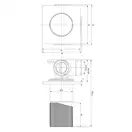 Omnires Contour Змішувач для ванни та душу, хром (CT8045CR)